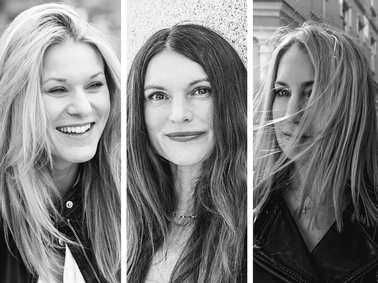 Lenka Klicperová, Jana Andert a Markéta Kutilová. Reportérky.