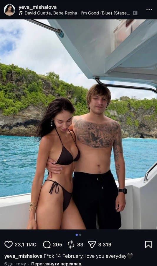 zdroj: IG Yevy Mishalové