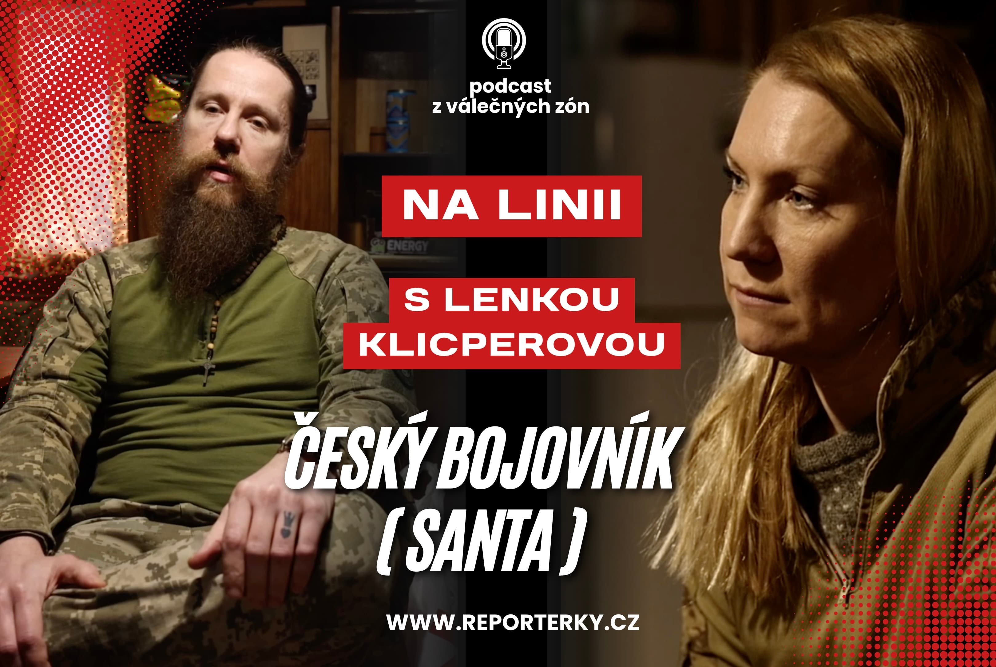 NA LINII: Dárky na frontu nosí Santa. Jak pozná, že Rus lže a kolik stojí záchrana života. Legionář z Brna zvaný Santa vypráví.